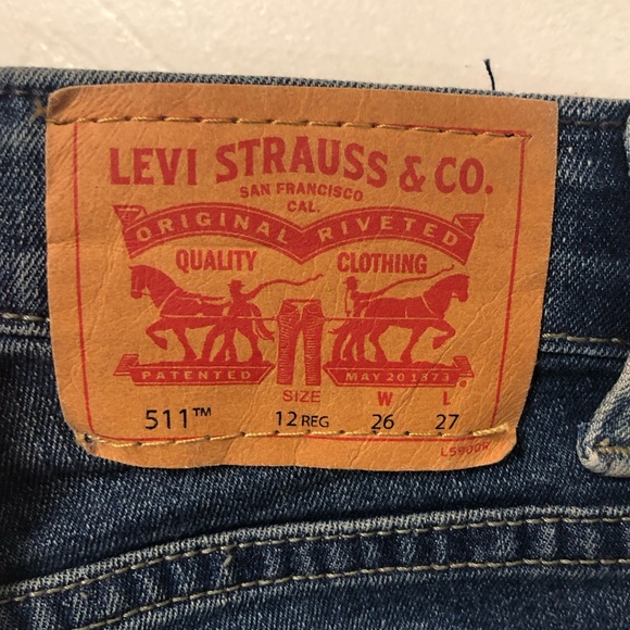 Levi’s 511 Slim Youth Boys Jeans - Picture 10 of 14